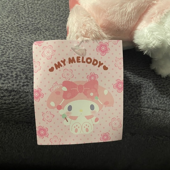 Sanrio My Melody Sakura Plush Keychain - Picture 4 of 5